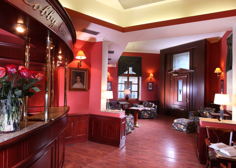 Main hotel carlton prague lobby